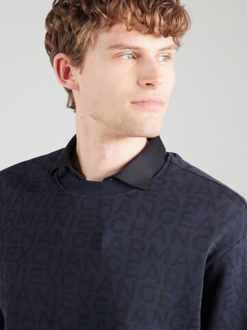 ARMANI EXCHANGE - Sweatshirt em azul