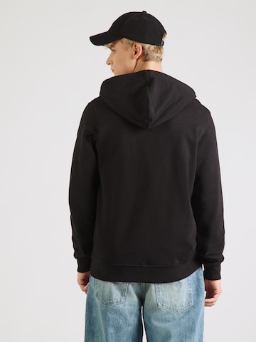 Karl Lagerfeld Jopa na zadrgo | črna barva: zadnja stran