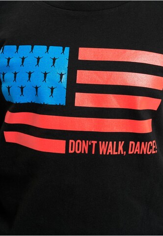 DEF Shirt 'Dont Walk Dance' in Schwarz