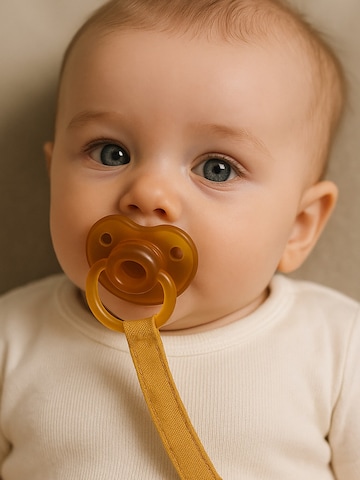 PAPATE Smykker 'Pacifier' i gul