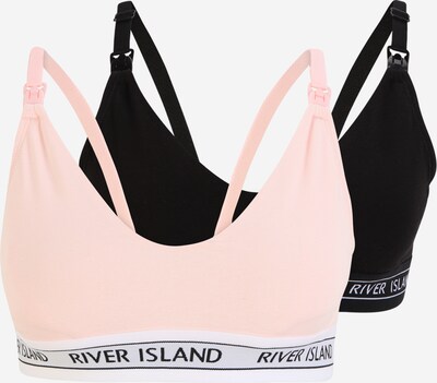 Sutiene alăptare River Island Maternity pe roz deschis / negru, Vizualizare produs