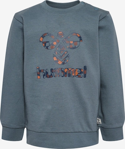 Hummel Sweatshirt in marine / opal / braun / orange, Produktansicht