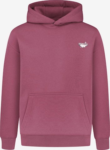 Smilodox Sportsweatshirt 'Riva' in Pink: Vorderseite