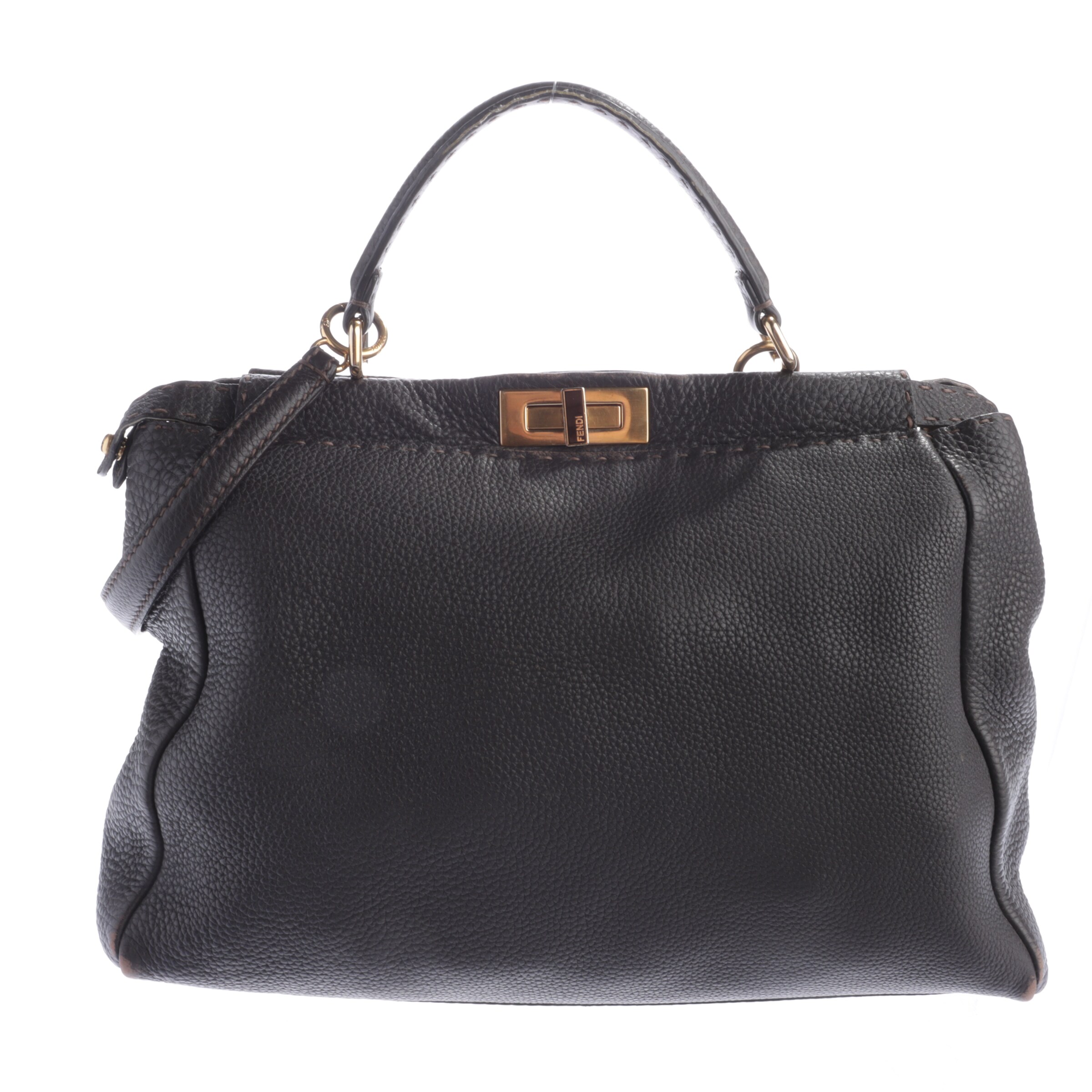 Fendi Handtasche One Size in Braun: Vorderseite