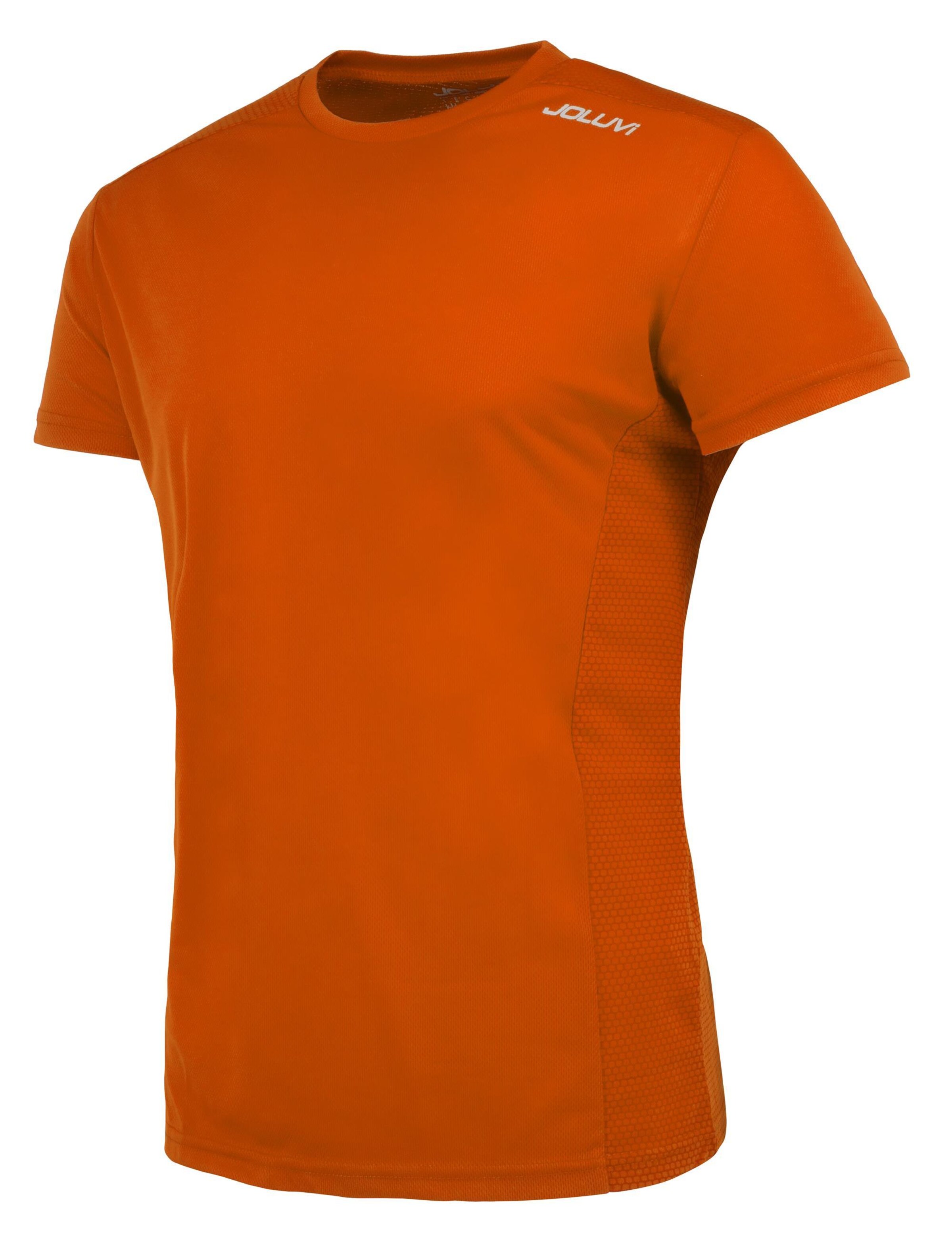 Joluvi Funktionsshirt 'Duplex' in Orange: Vorderseite