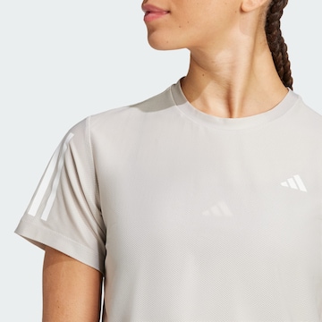 ADIDAS PERFORMANCE Functioneel shirt 'Own The Run' in Grijs