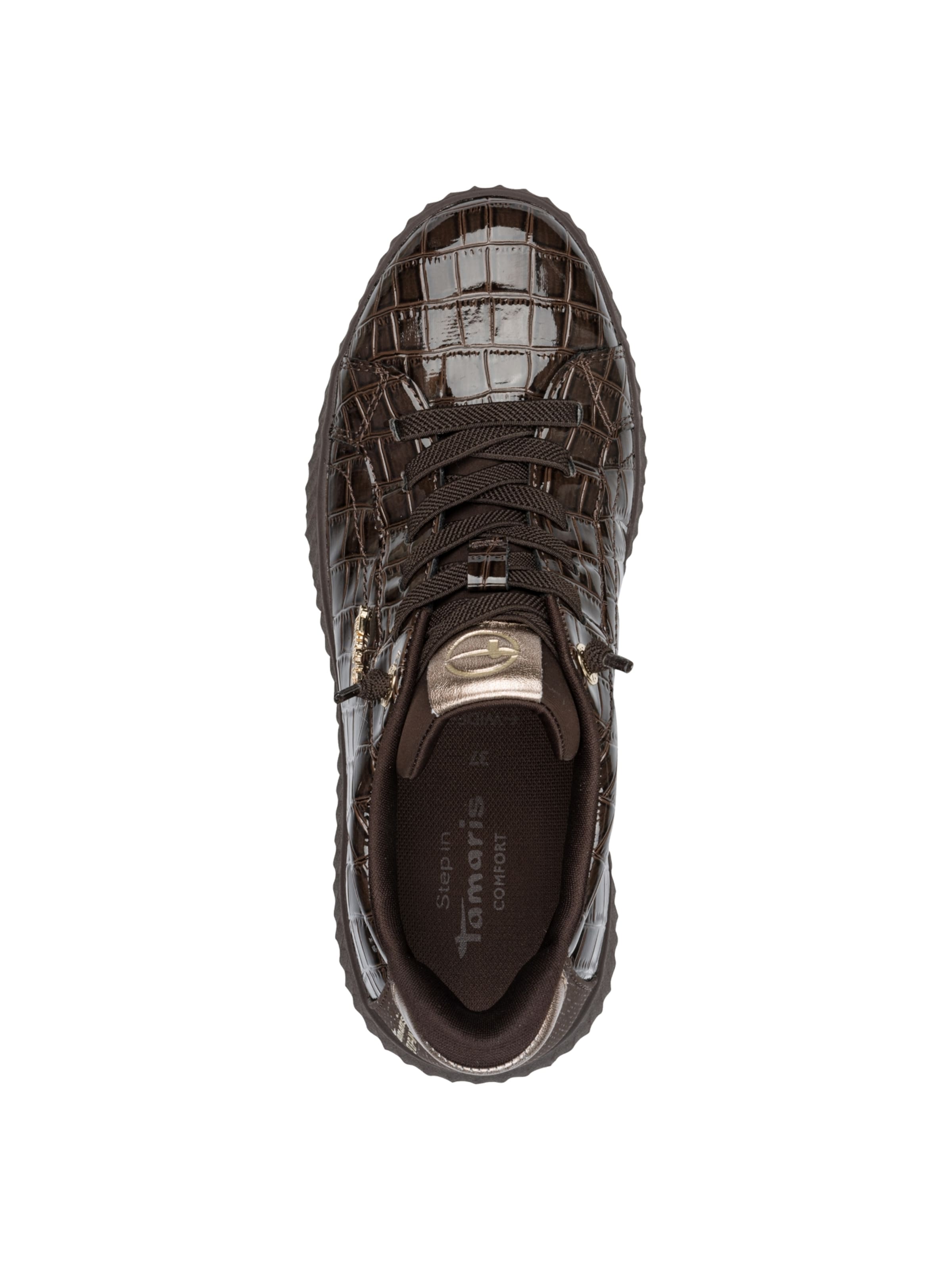 Baskets basses Tamaris en marron