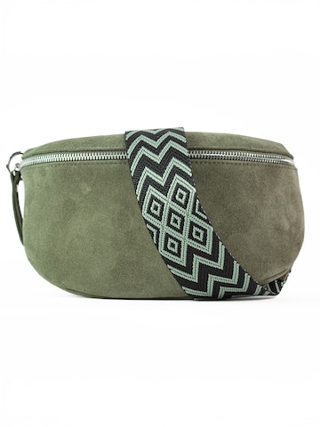 lePelou Belt bag 'NOA medium' in Green: front