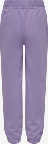 Effilé Pantalon 'Every' KIDS ONLY en violet