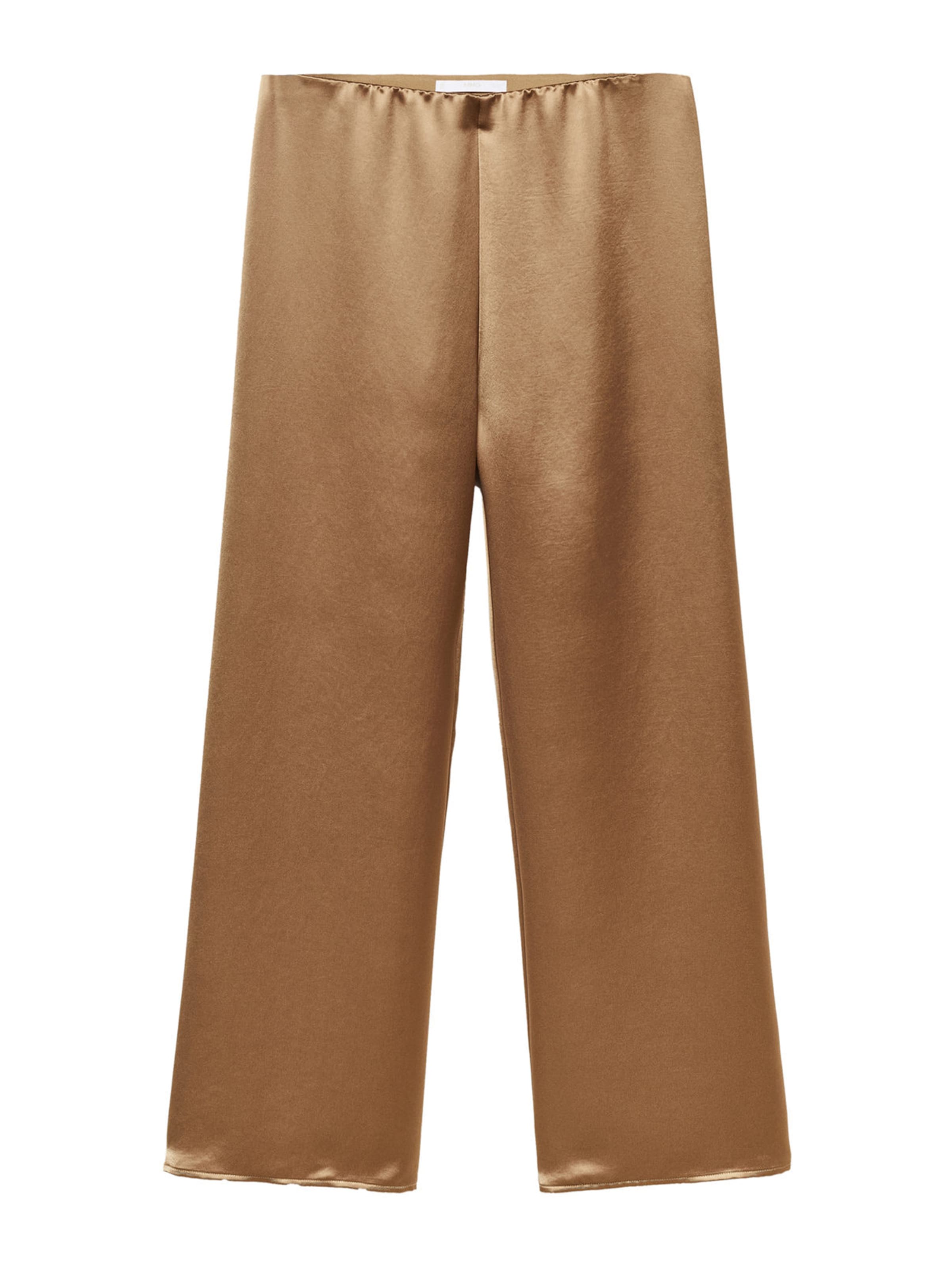 MANGO Bő szár Nadrág 'Pelayo' - barna: elől