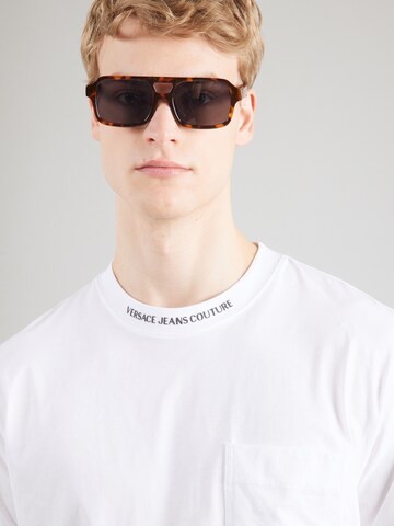 T-Shirt Versace Jeans Couture en blanc