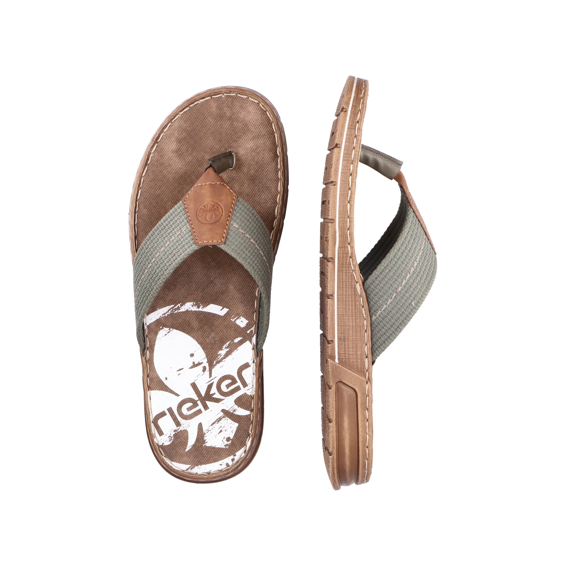 Tongs Rieker en vert