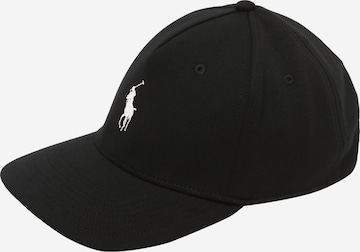 Casquette Polo Ralph Lauren en noir : devant