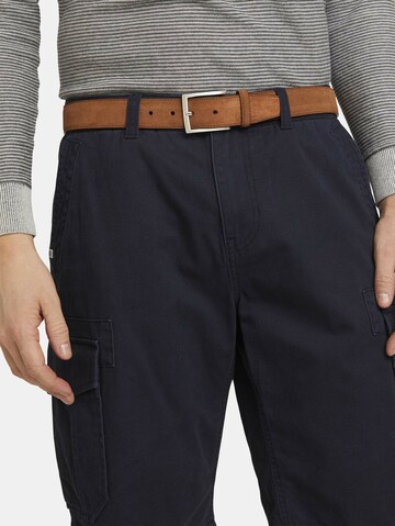 TOM TAILOR Belt 'Frank' in Brown