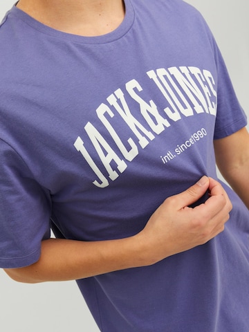 T-Shirt 'Josh' JACK & JONES en violet