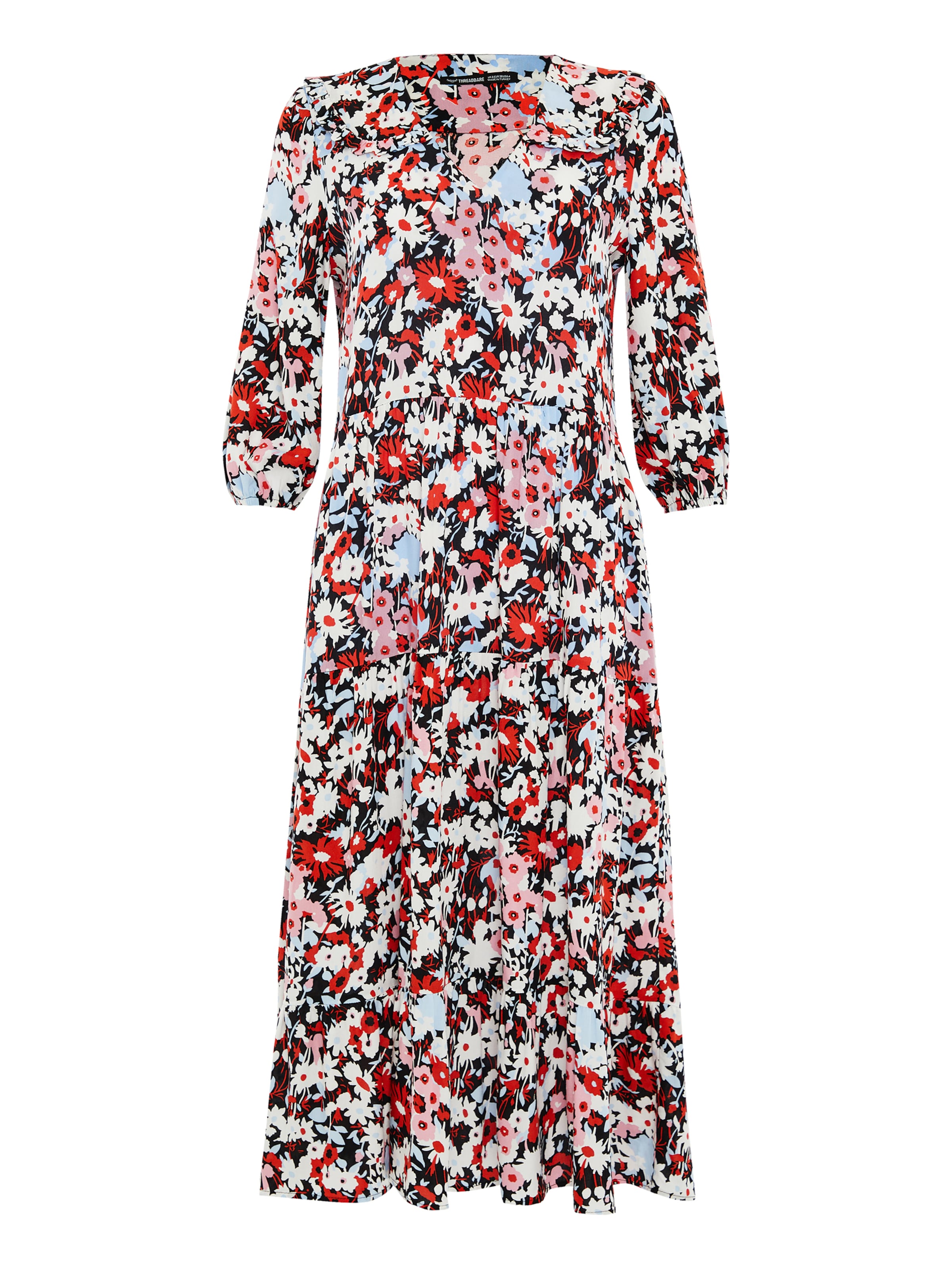 Threadbare Summer Dress 'Lizzle' in Blue: front