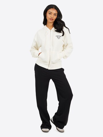 BRAVE SOUL Sweatjacke in Weiß