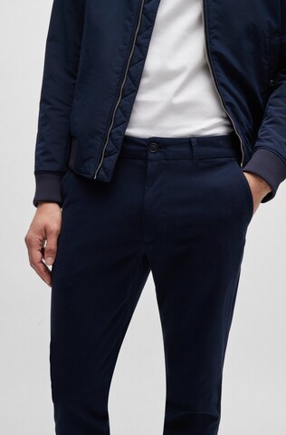 BOSS Slim fit Pants 'P-Kaiton' in Blue
