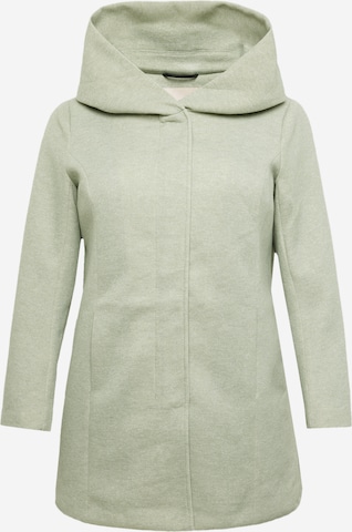 Manteau mi-saison 'Sedona' ONLY Carmakoma en vert : devant