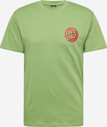 T-Shirt 'Classic' Santa Cruz en vert : devant