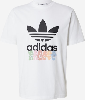 ADIDAS ORIGINALS Paita 'Care Bear' värissä valkoinen: etupuoli