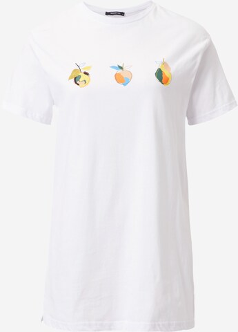 Trendyol Shirt in White: front