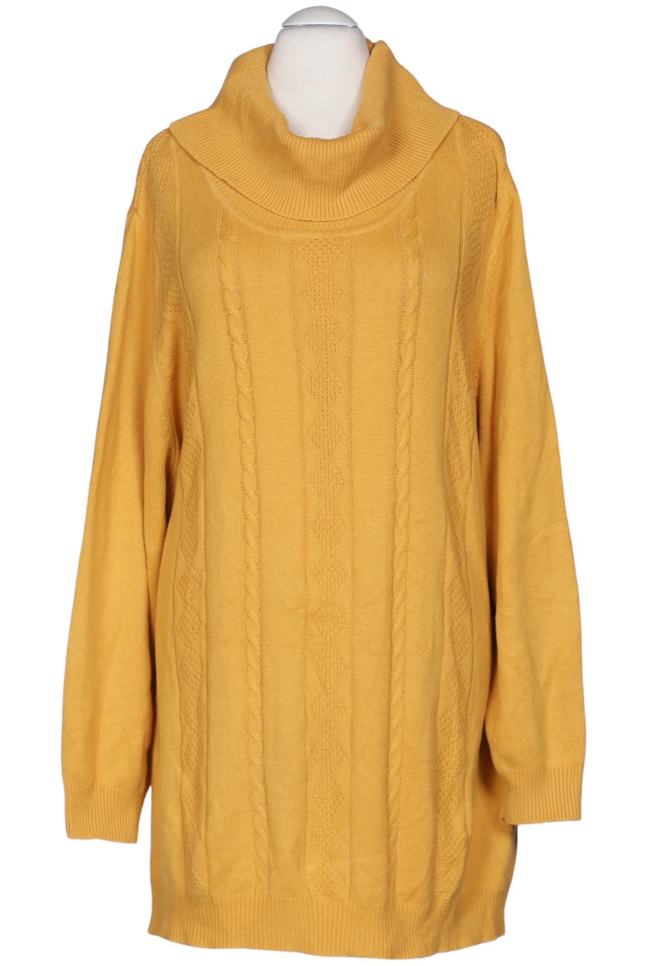 Ulla Popken Pullover 9XL in Gelb: Vorderseite