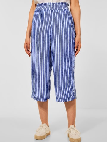 STREET ONE Loose fit Pants in Blue: front