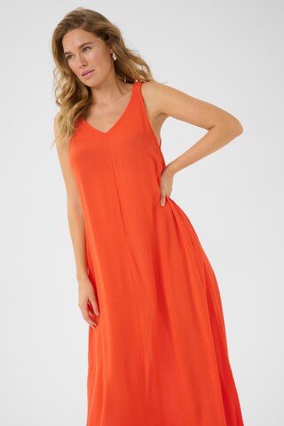 Kaffe - Vestido 'KAdaisy' em laranja
