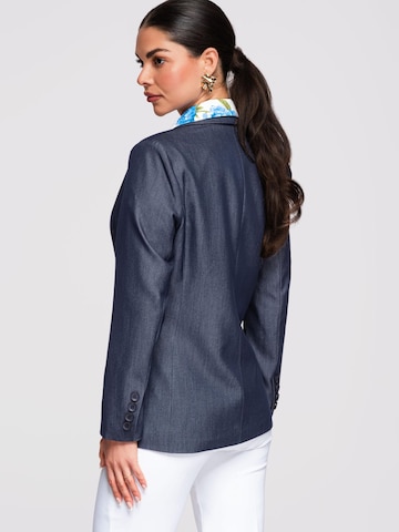 Blazer Ombre en bleu