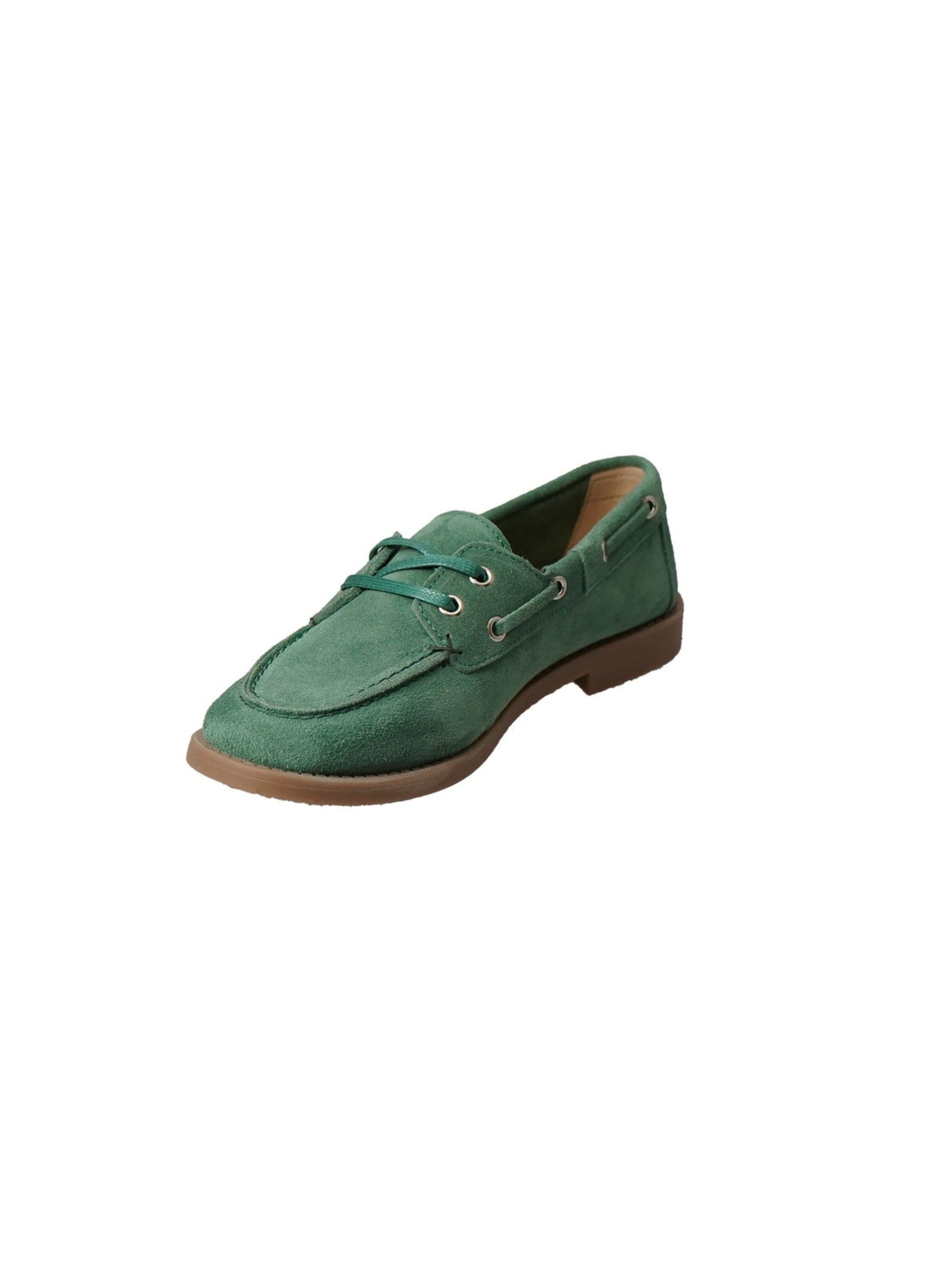 Yoxeone Mokassin 'Daisy Shoes'‌‌ in Grün