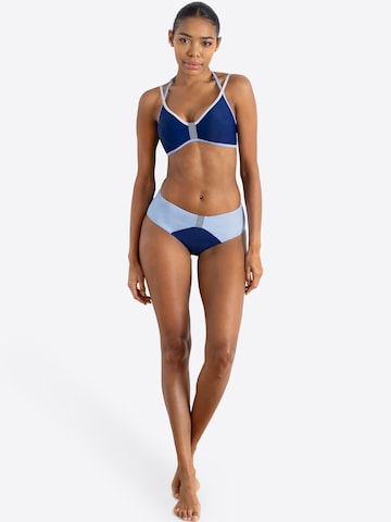 Horizon Athletic - Braga de bikini deportiva 'Coral Sea Bikini Bottom Luna' en azul
