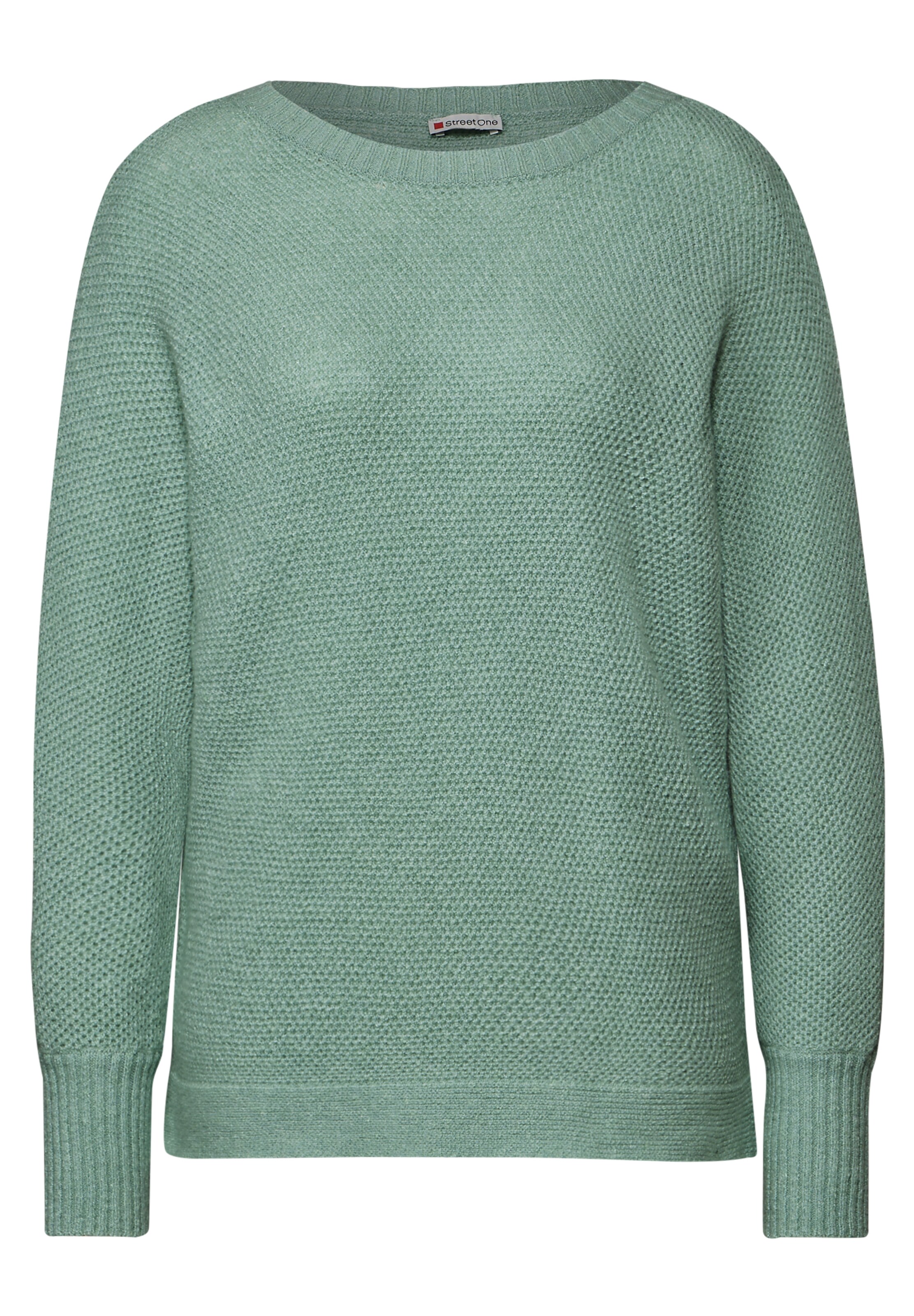 STREET ONE Pullover in Grün: Vorderseite