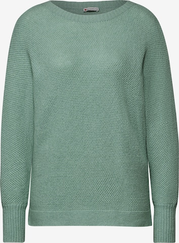 STREET ONE Pullover in Grün: Vorderseite