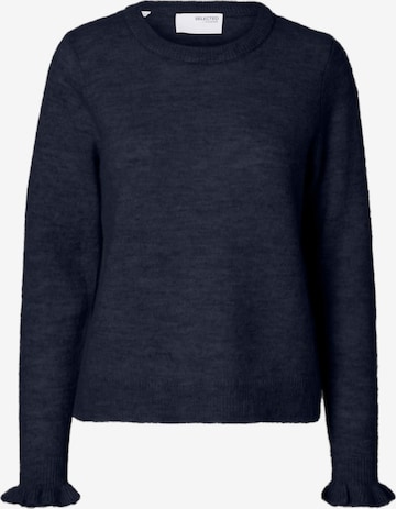 SELECTED Pullover 'SLFLULU' i blå: forside