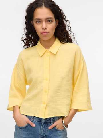VERO MODA Bluse 'VMNatali' i gul: forside