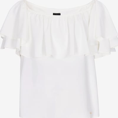 DreiMaster Klassik Bluse in XS in weiß, Produktansicht