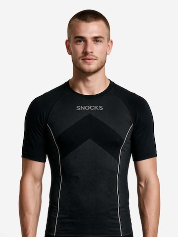 SNOCKS Base layer in Black