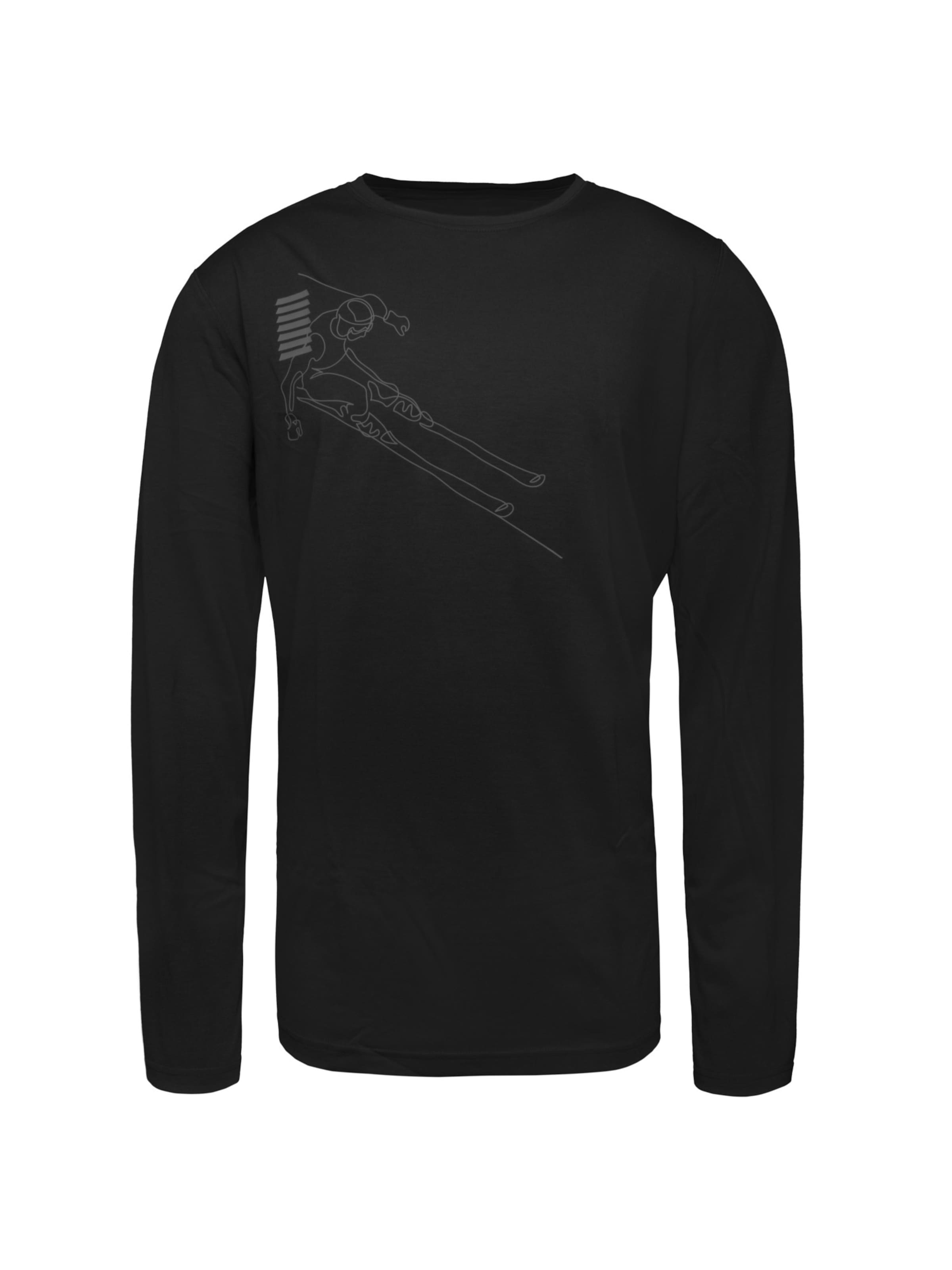 T-Shirt fonctionnel 'Hasliberg' Schöffel en noir : devant