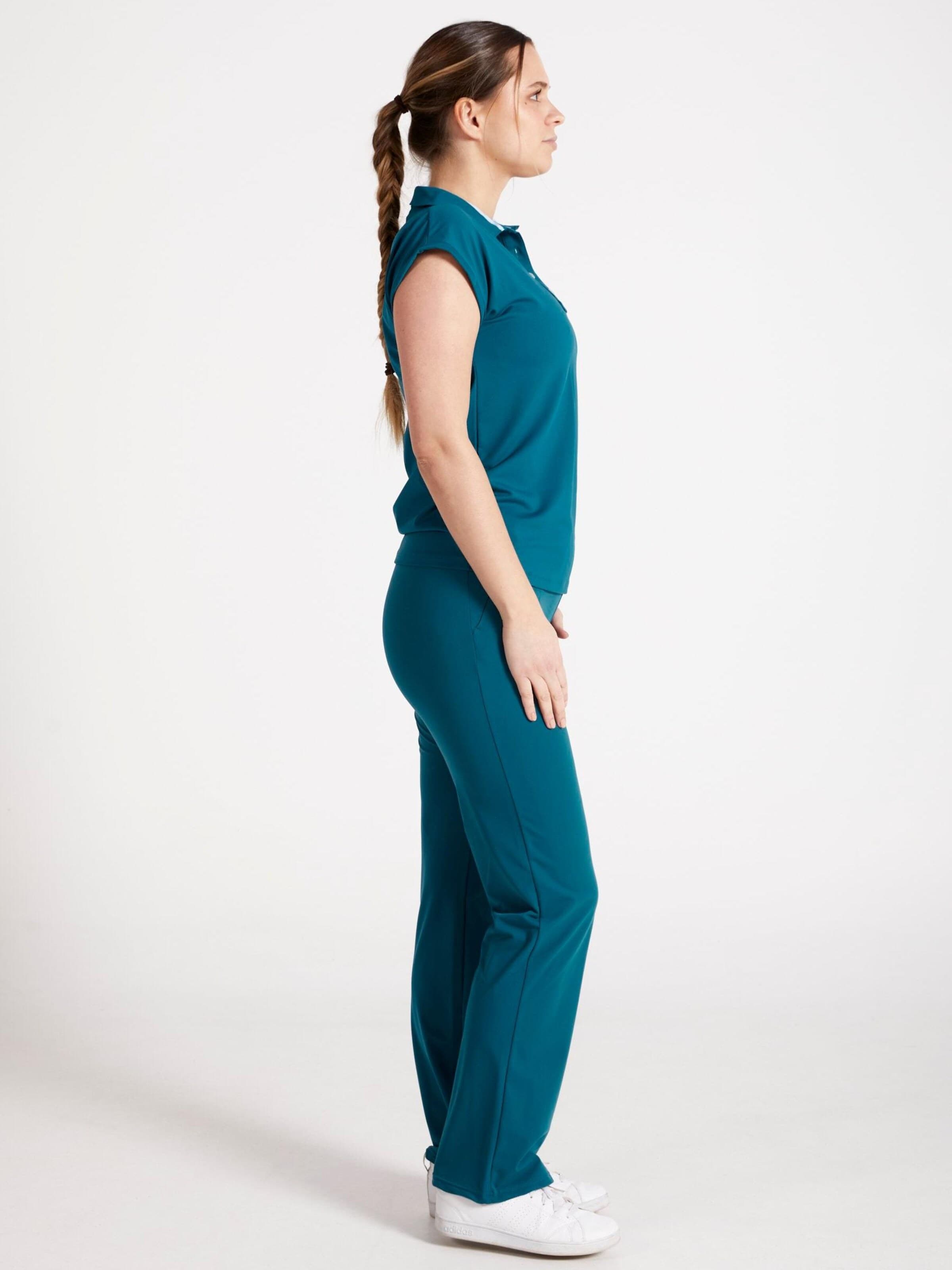 T-shirt fonctionnel 'Polo Shirt Loose-Fit' SPORTKIND en vert