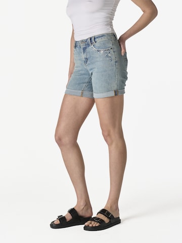 KOROSHISlimfit Traperice - plava boja