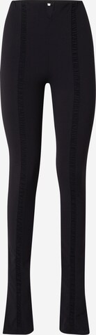 PATRIZIA PEPE Skinny Leggings in Black: front