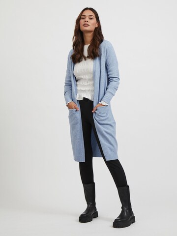 VILA Gebreid vest 'Ril' in Blauw