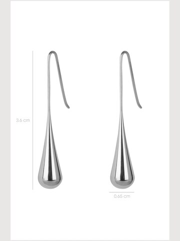 Boucles d'oreilles 'Earrings Titanium' Chic by Lirette en argent