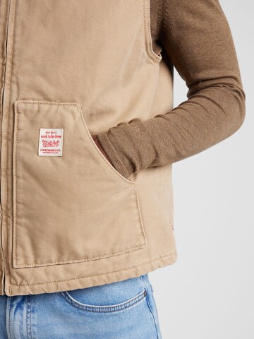 LEVI'S ® Vest 'SANSOME TIGERS EYE' in Beige