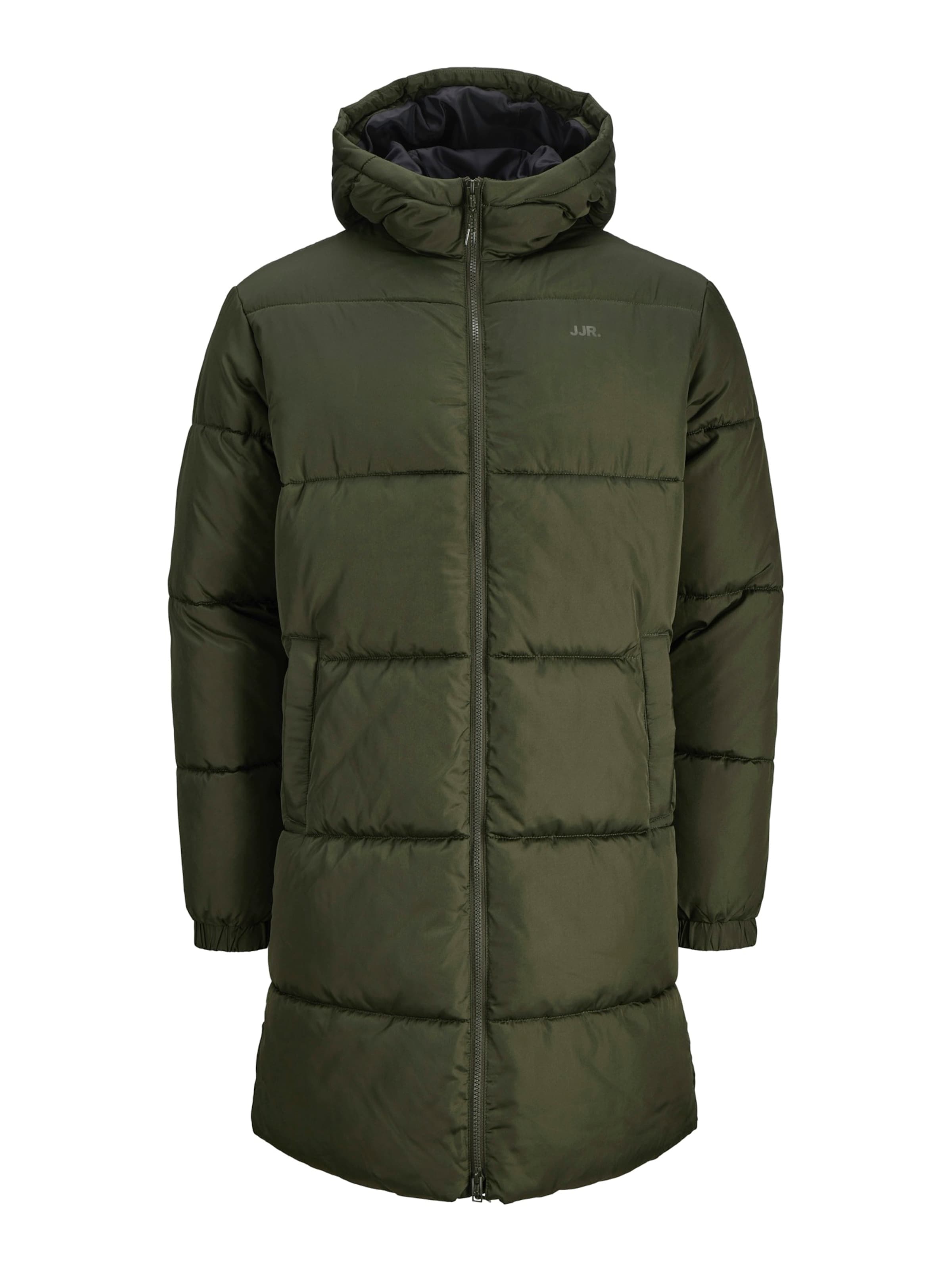 Manteau d’hiver JJ Rebel en vert : devant