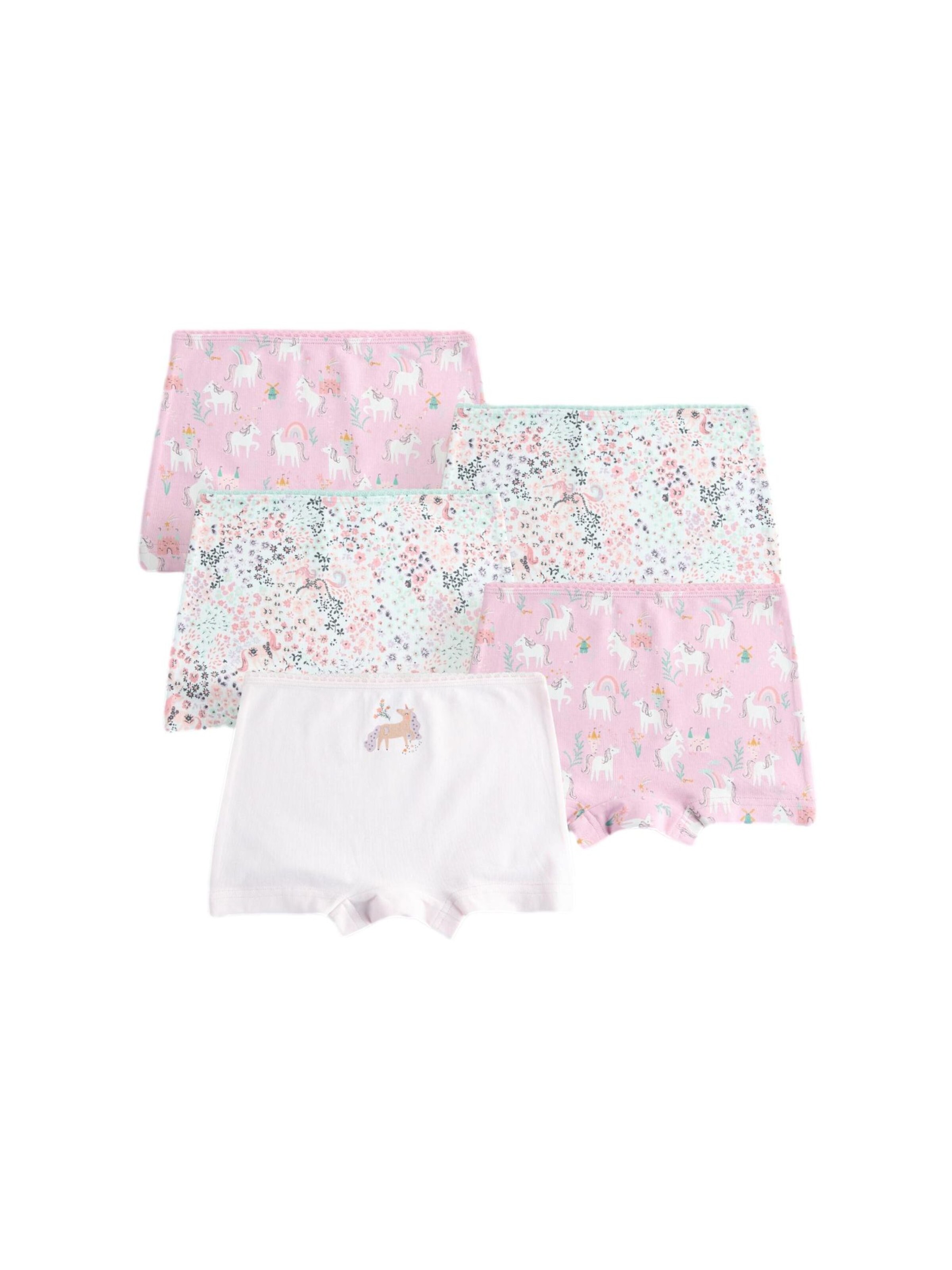 Next Underpants in Pink: front