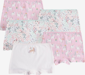 Next Underpants in Pink: front