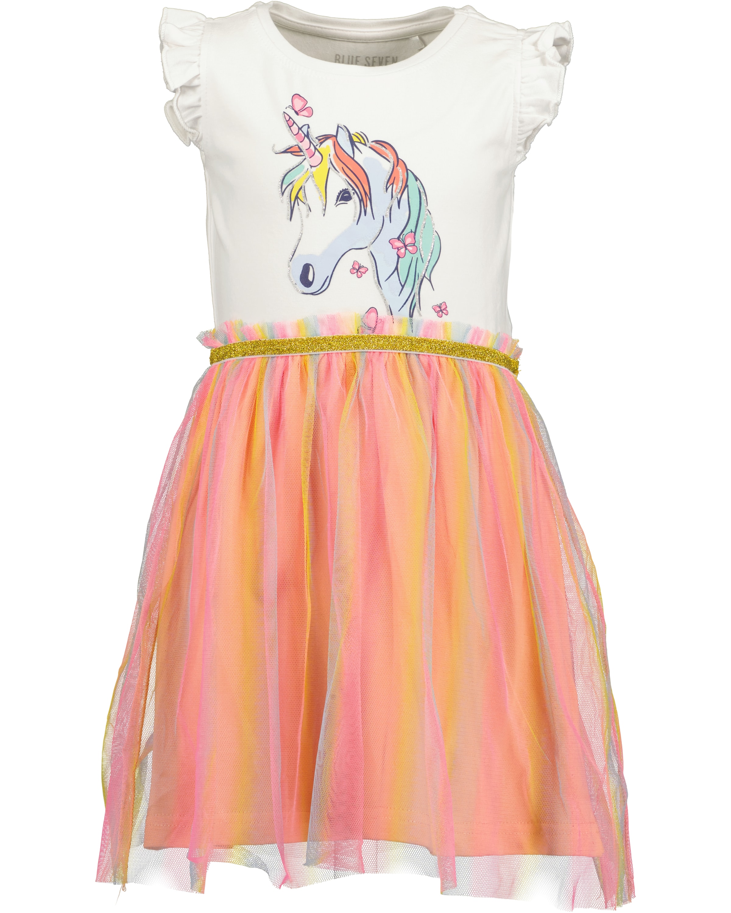 BLUE SEVEN Dress in White: front