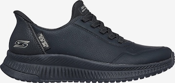 SKECHERS Slip-Ons in Black: front